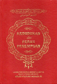 Tafsir al-qur'an tematik : kedudukan dan peran perempuan