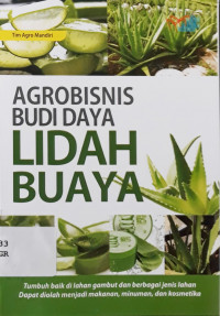 Agrobisnis budi daya lidah buaya