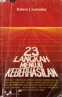 Image of 23 langkah menuju keberhasilan