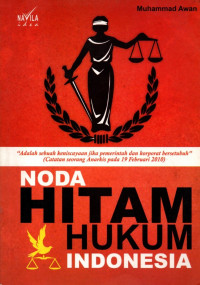 Noda hitam hukum indonesia