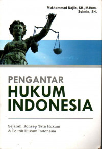 Pengantar hukum indonesia : sejarah, konsep tata hukum dan politik hukum indonesia