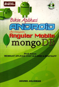 Bikin aplikasi android dengan angular mobile mongo DB